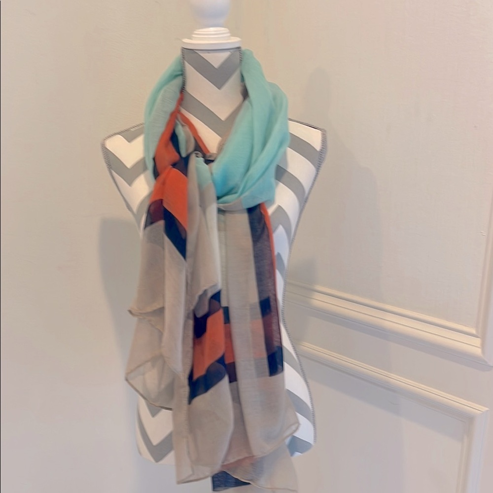 Colorful Women's Lightweight Fashion Scarf / Weap